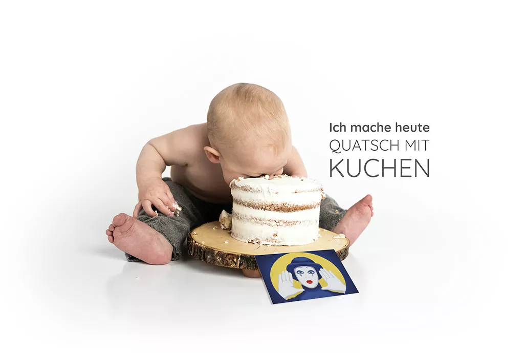 Baby with Cake